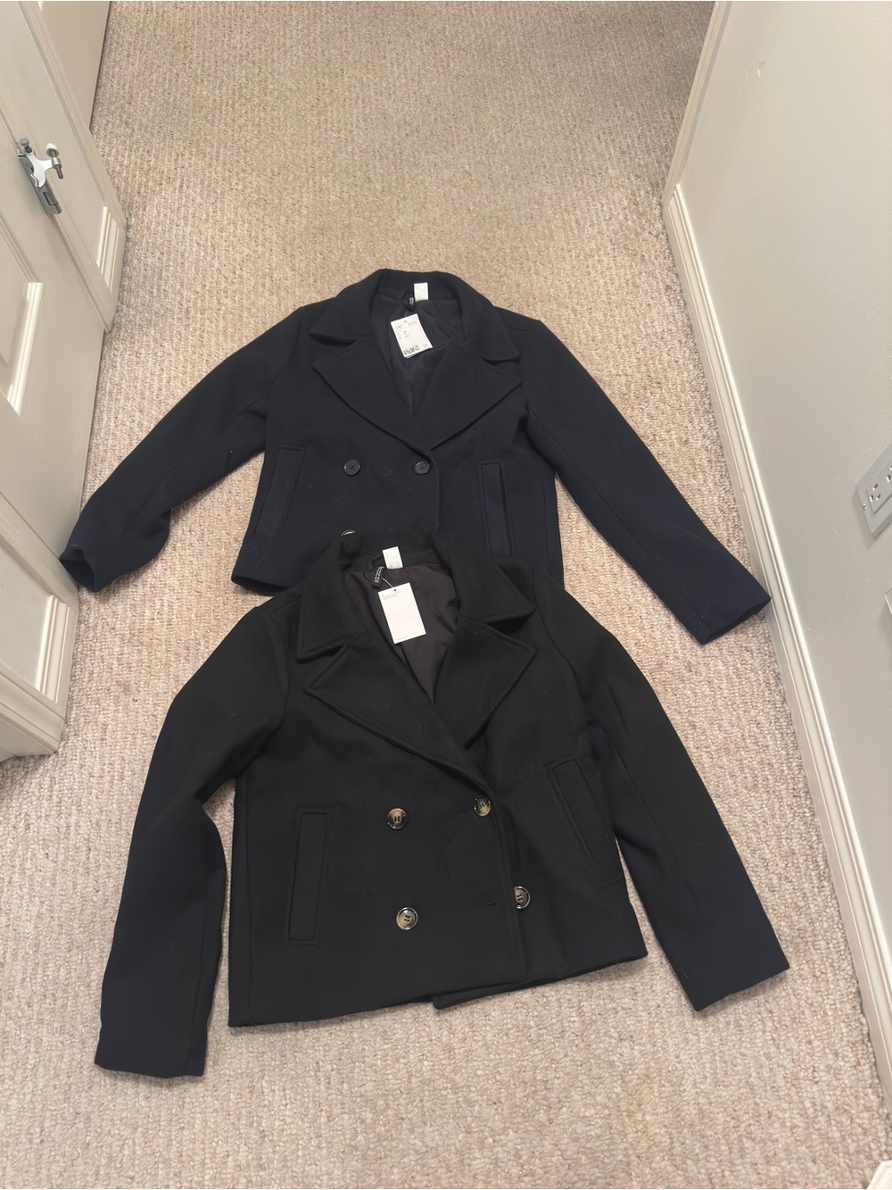 H&M Peacoats
